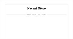 Desktop Screenshot of navaniotero.com