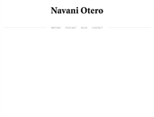 Tablet Screenshot of navaniotero.com